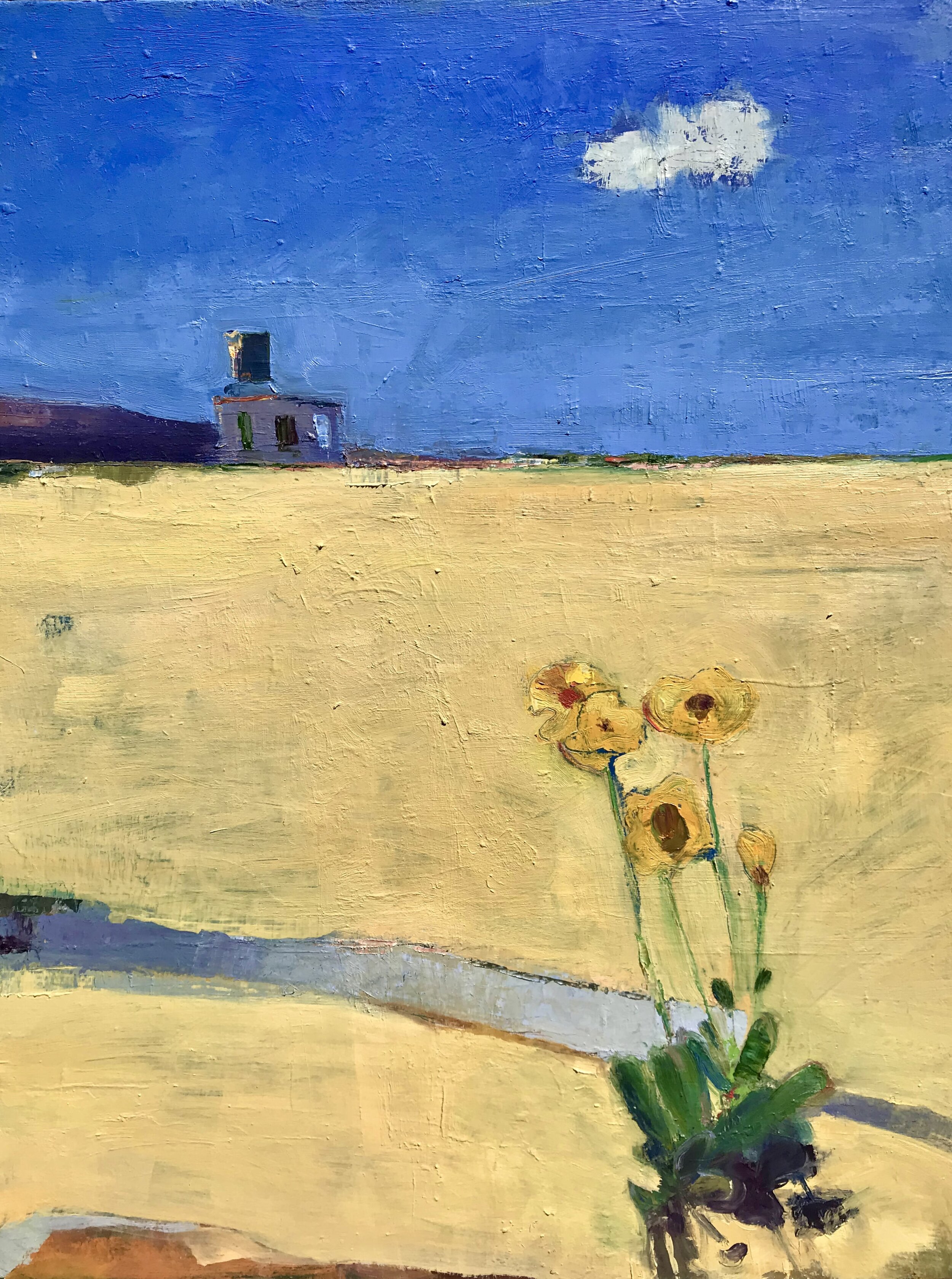 Godwin Ranch 2021 SOLD oil on canvas 28” x 22” $1000