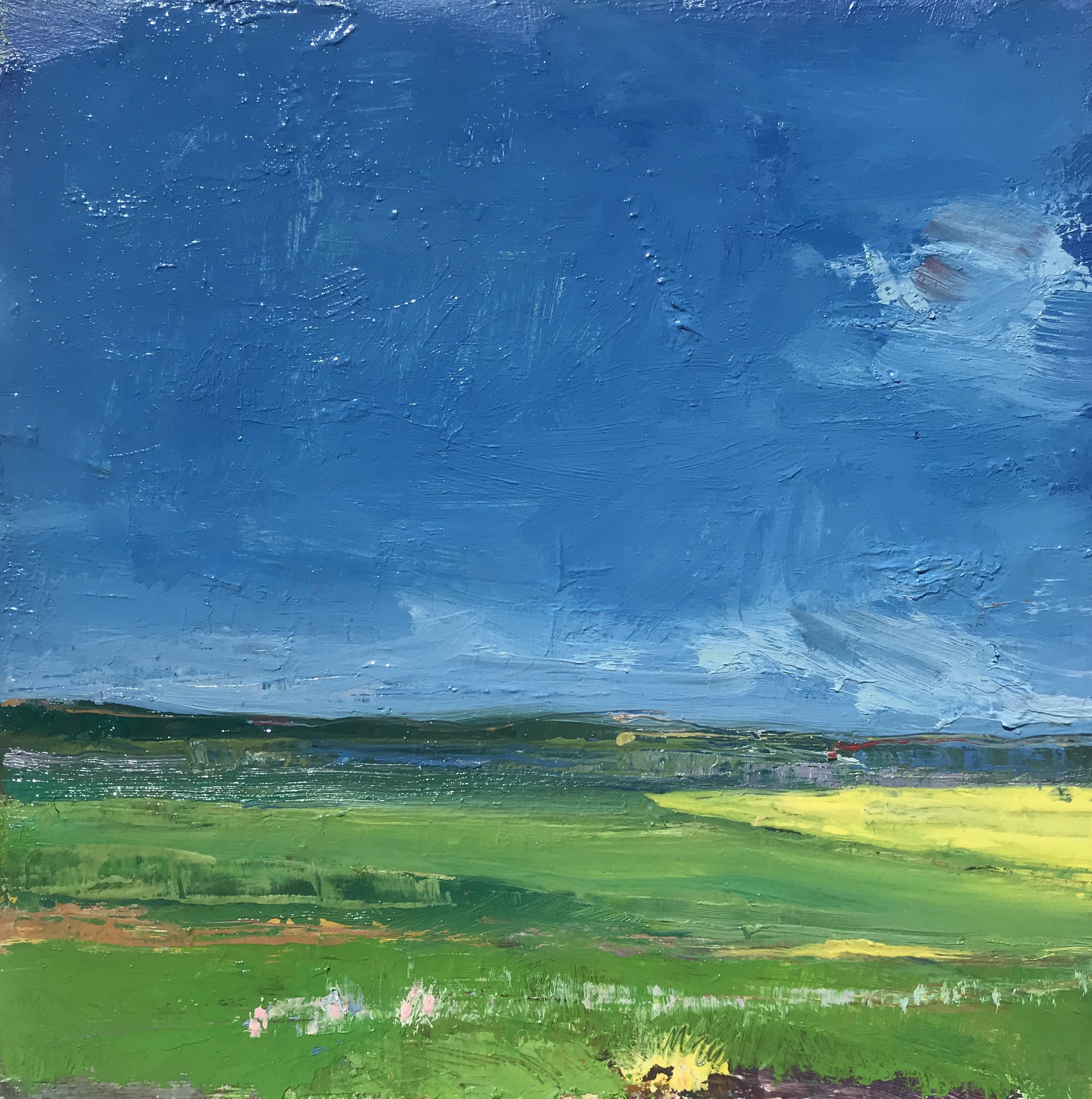 Eureka 2022 oil on panel 8 x 8” $200