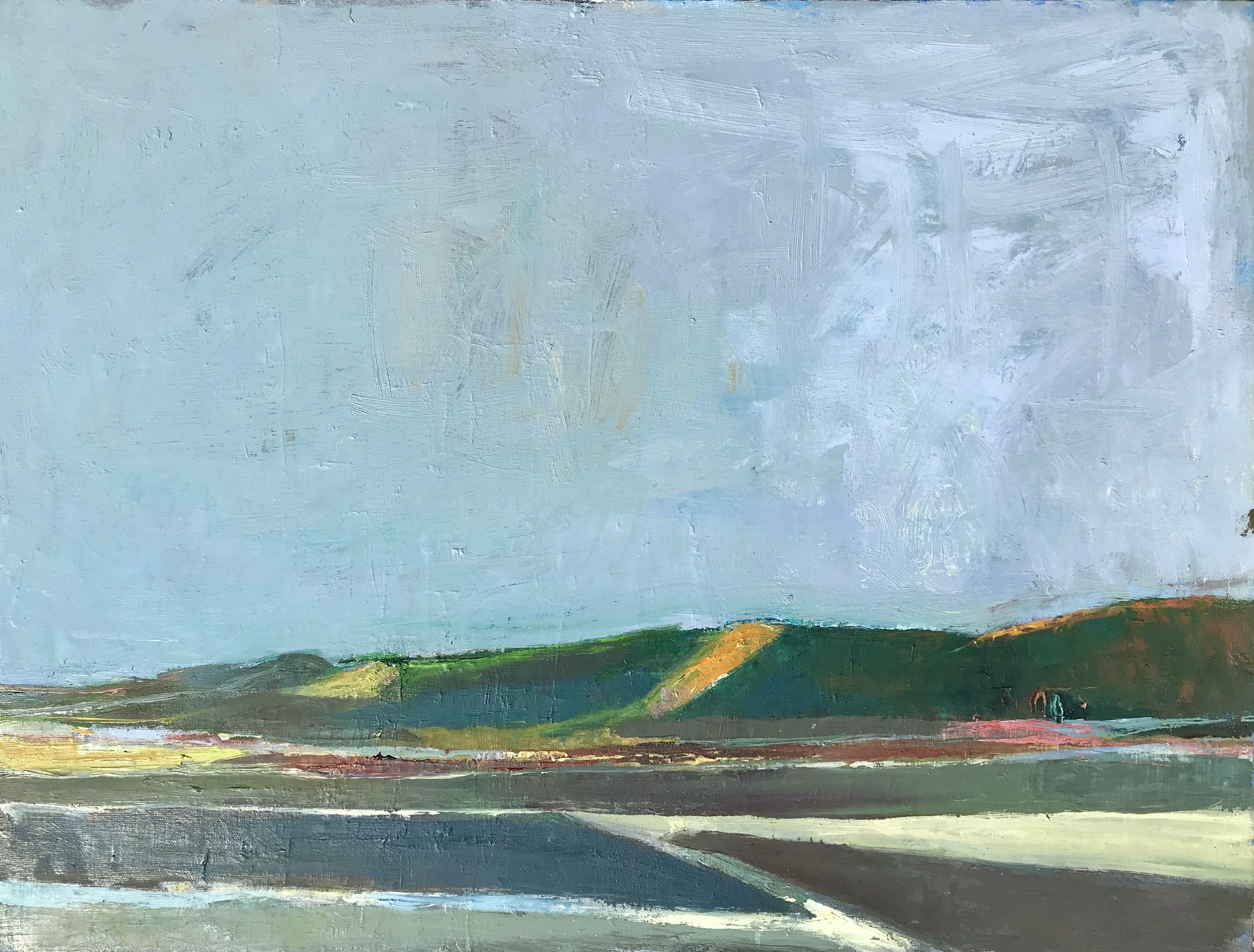 Dunes 2022 oil on canvas 18 x 24” $400