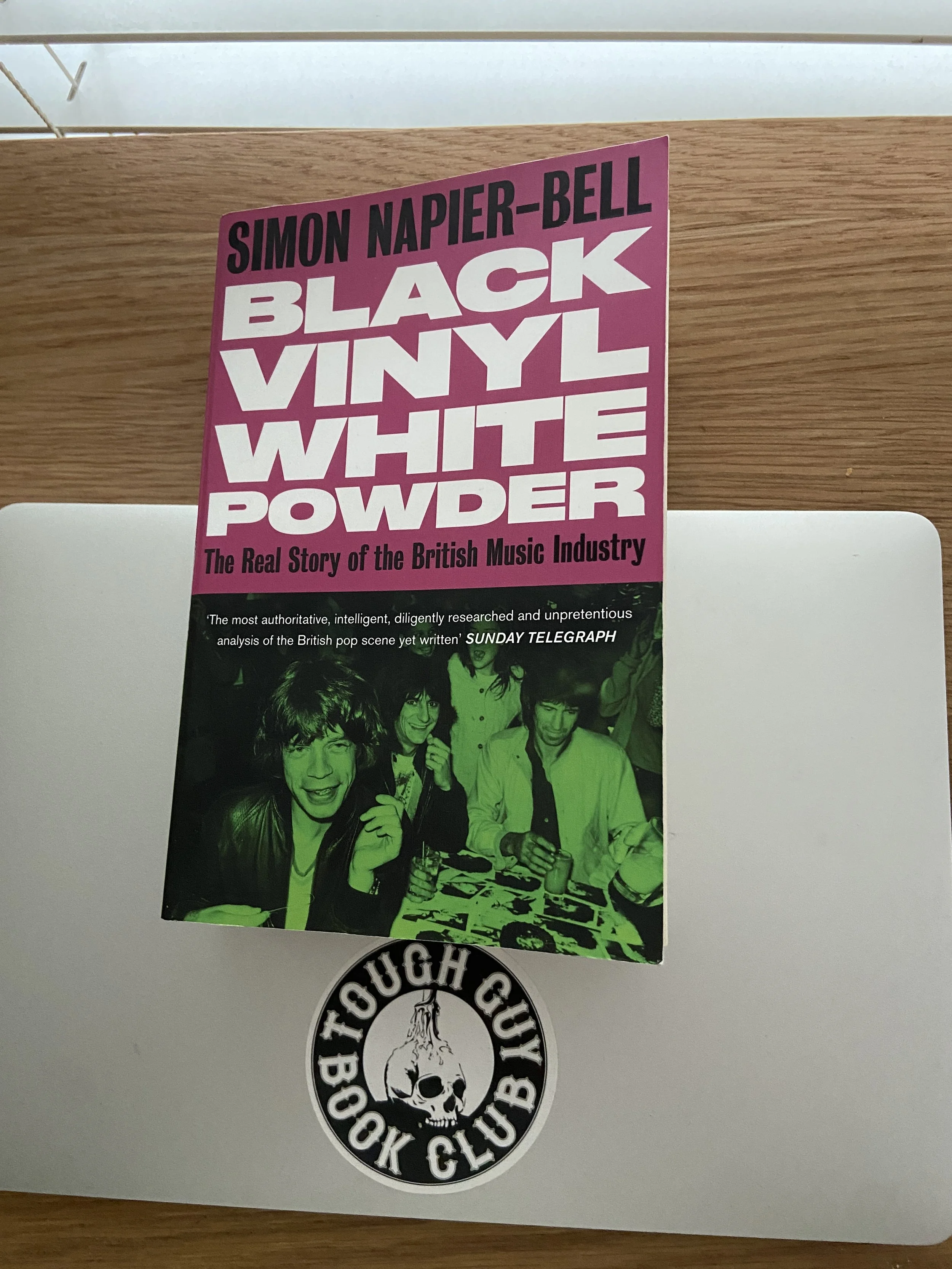 Black Vinyl White Powder by Simon Napier-Bell
