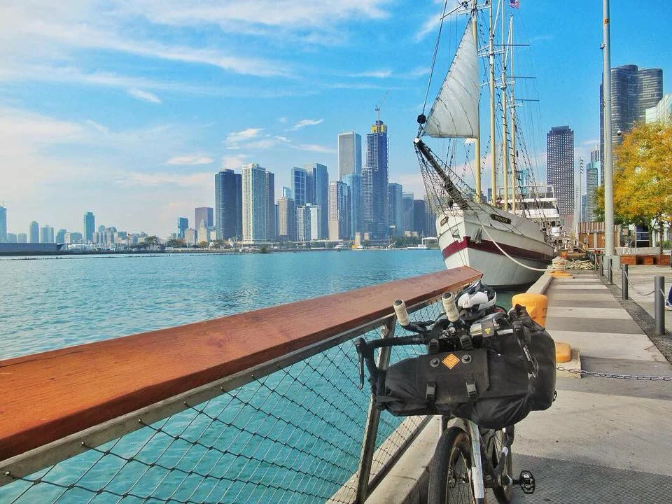 The last of the good weather in Chicago, IL