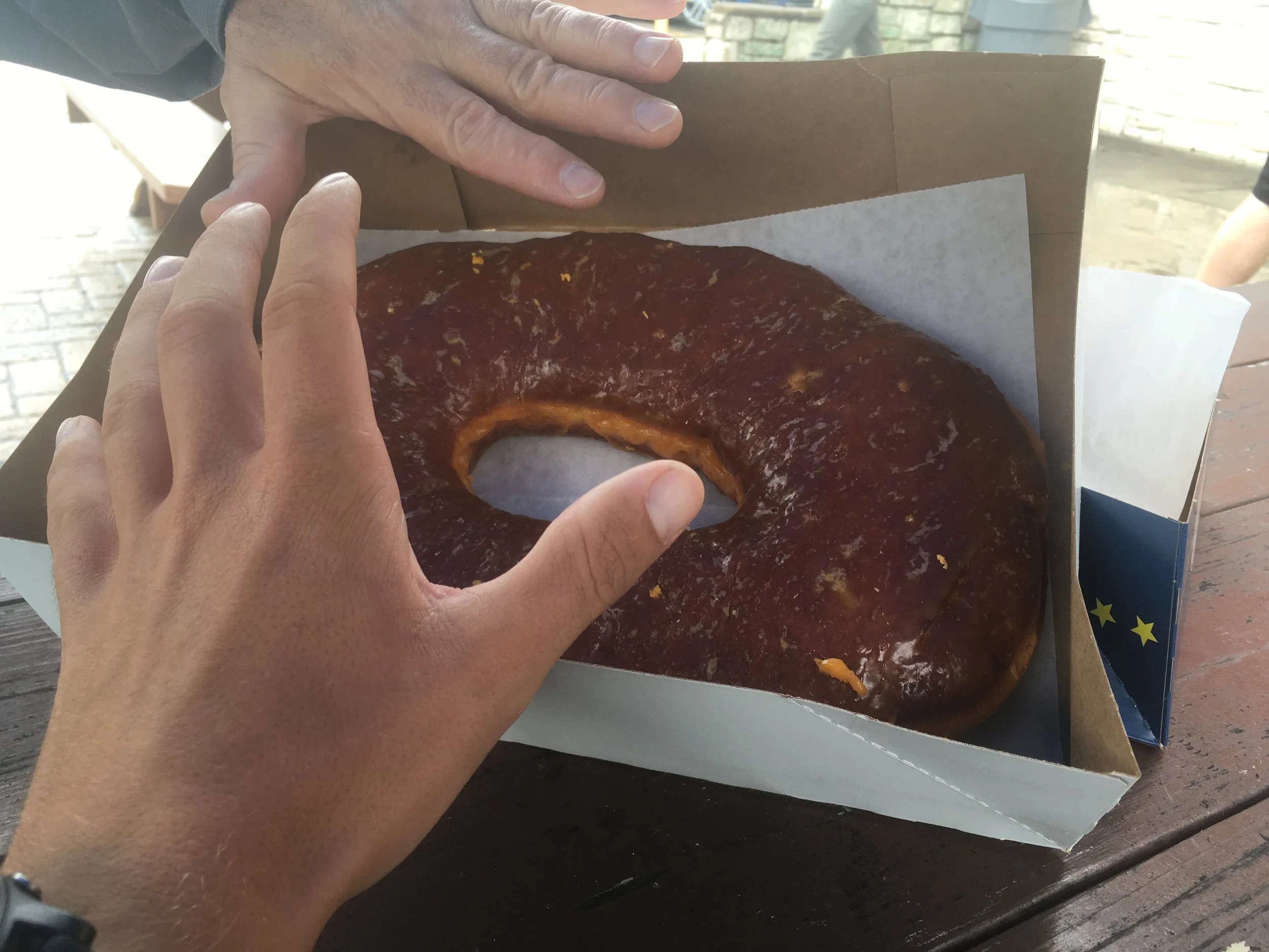 Round Rock Texas-sized Donuts