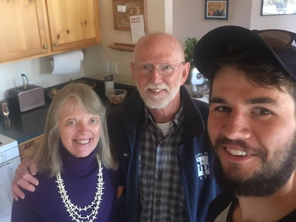 The amazing Becky & Kent who helped me get back on the road so quickly!