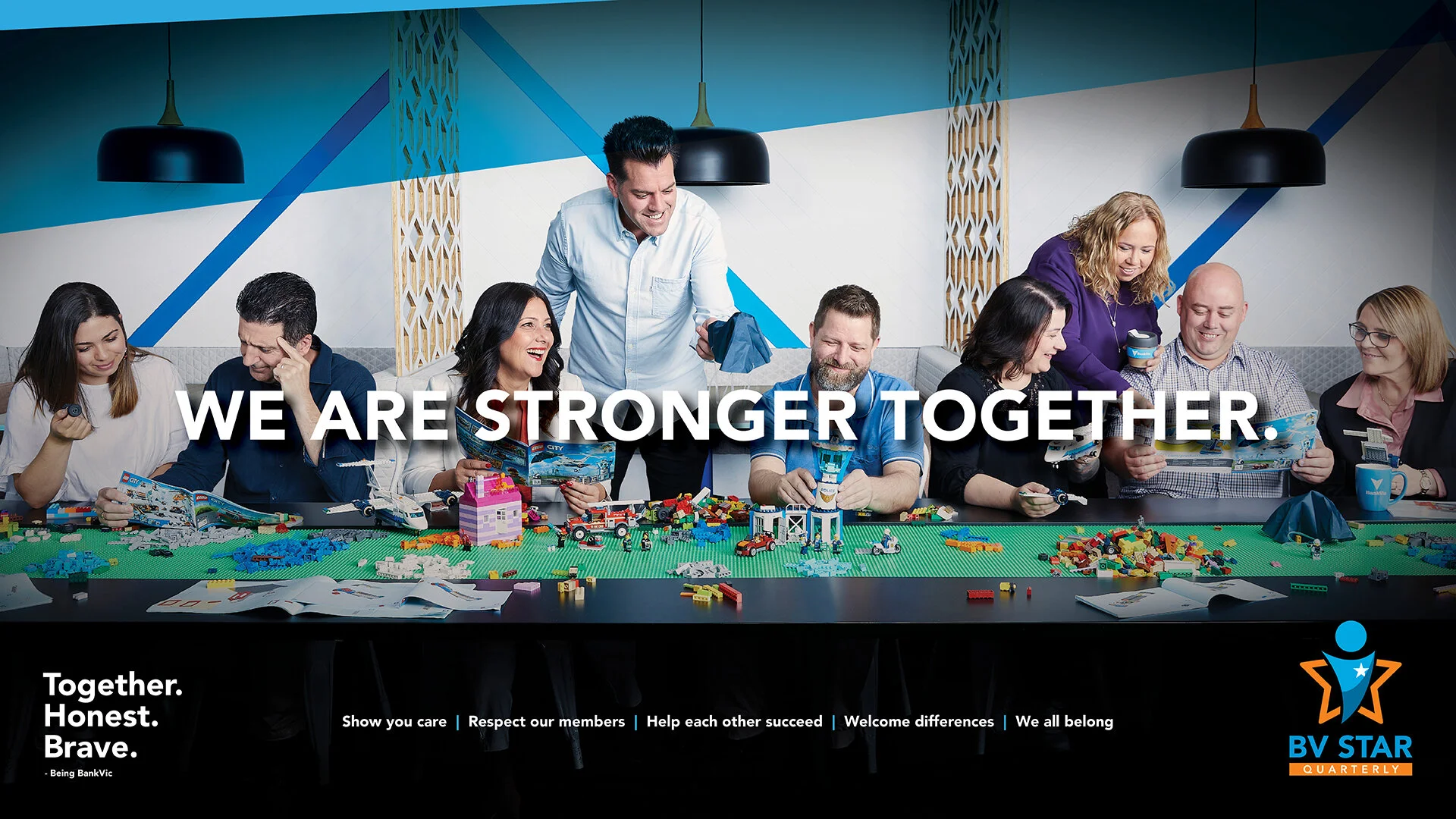 BankVIC We Are Stronger Together Campaign