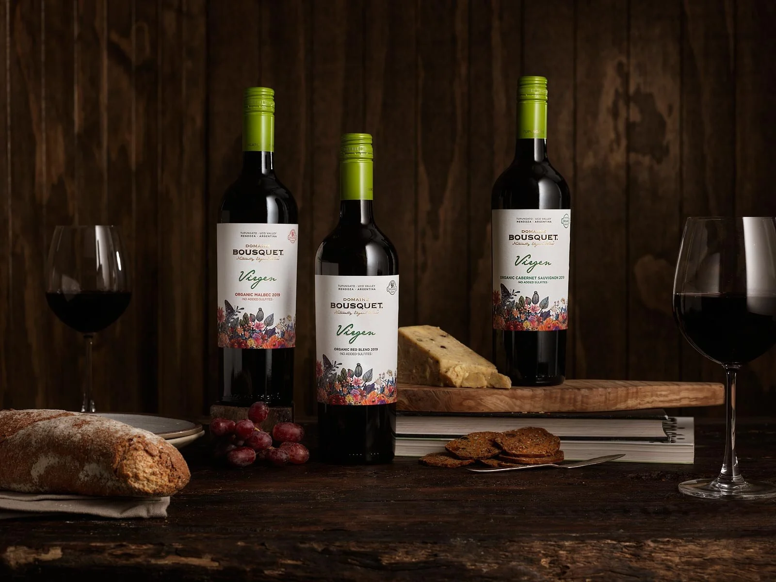 Advertising Photography for Argentinian Winery  Domaine Bousquet &amp; Warburn Estate 