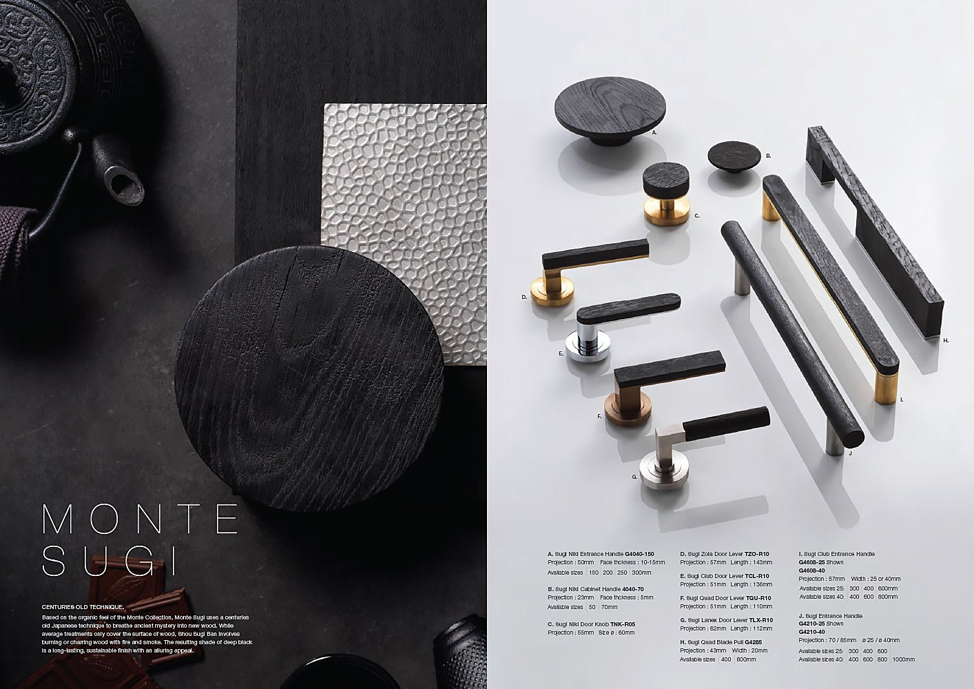  Designer doorware brochure photography. Studio Still life photography that is conceptual and creative 