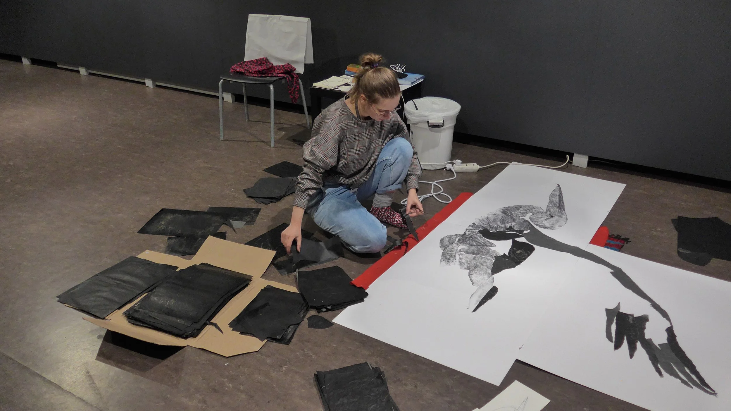 2020.  During an artist residency at the Mark Rothko Art Centre in Daugavpils, Latvia.