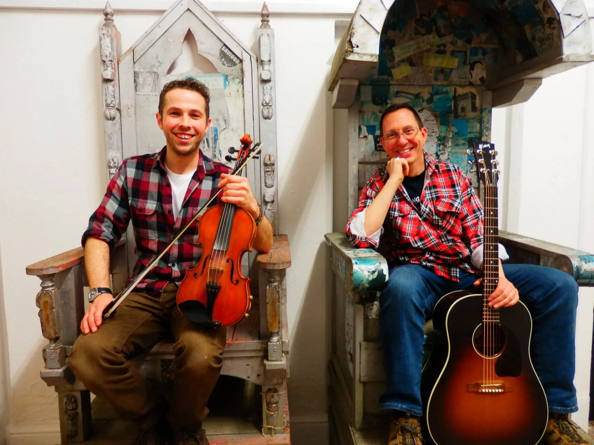 Richard Trethewey with Steve Hunt - Bodmin Folk Club