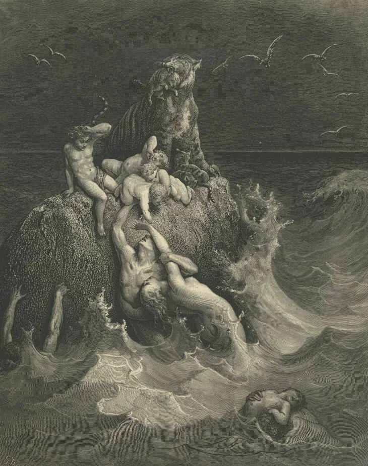 Gustave Dore’s The Deluge (1866)