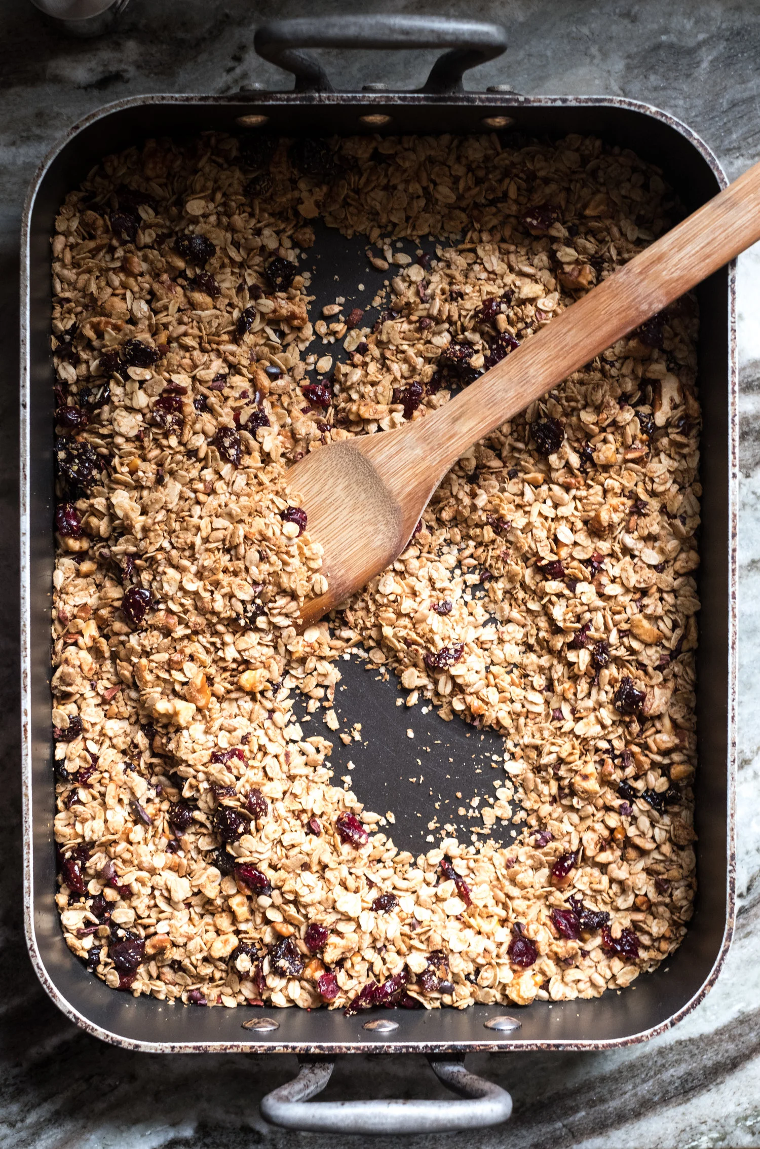 Make granola from scratch