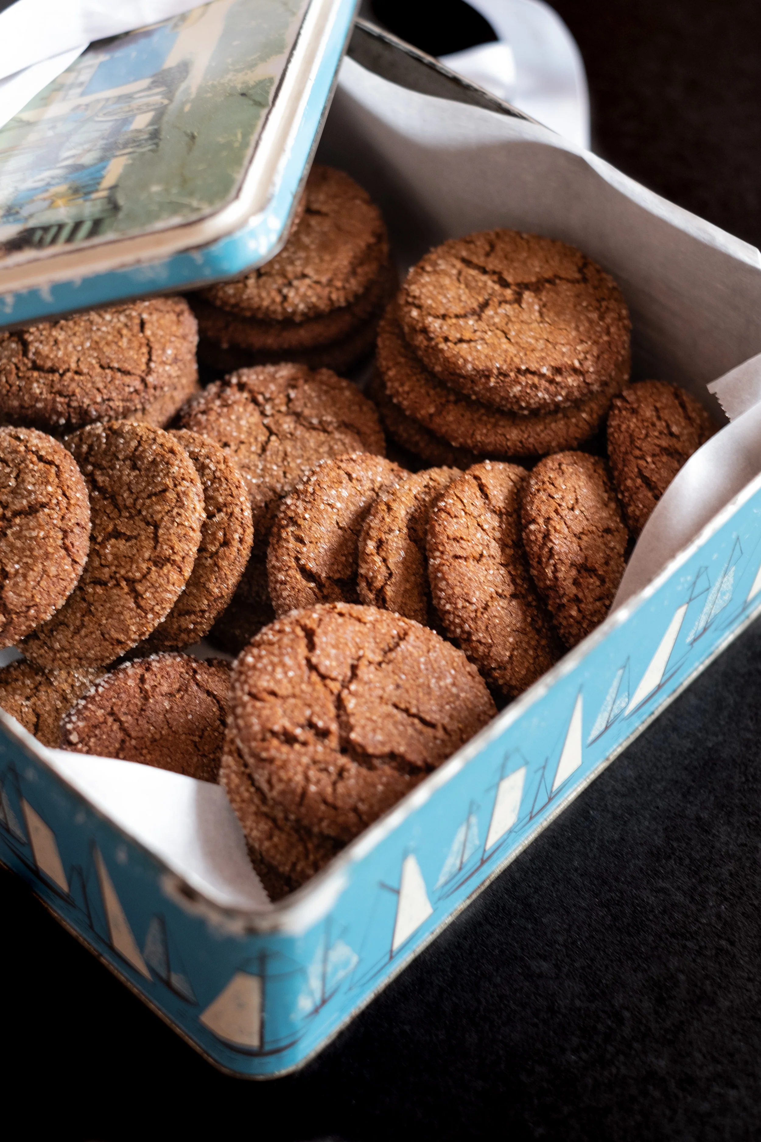 A spicy molasses cookie to nourish your soul