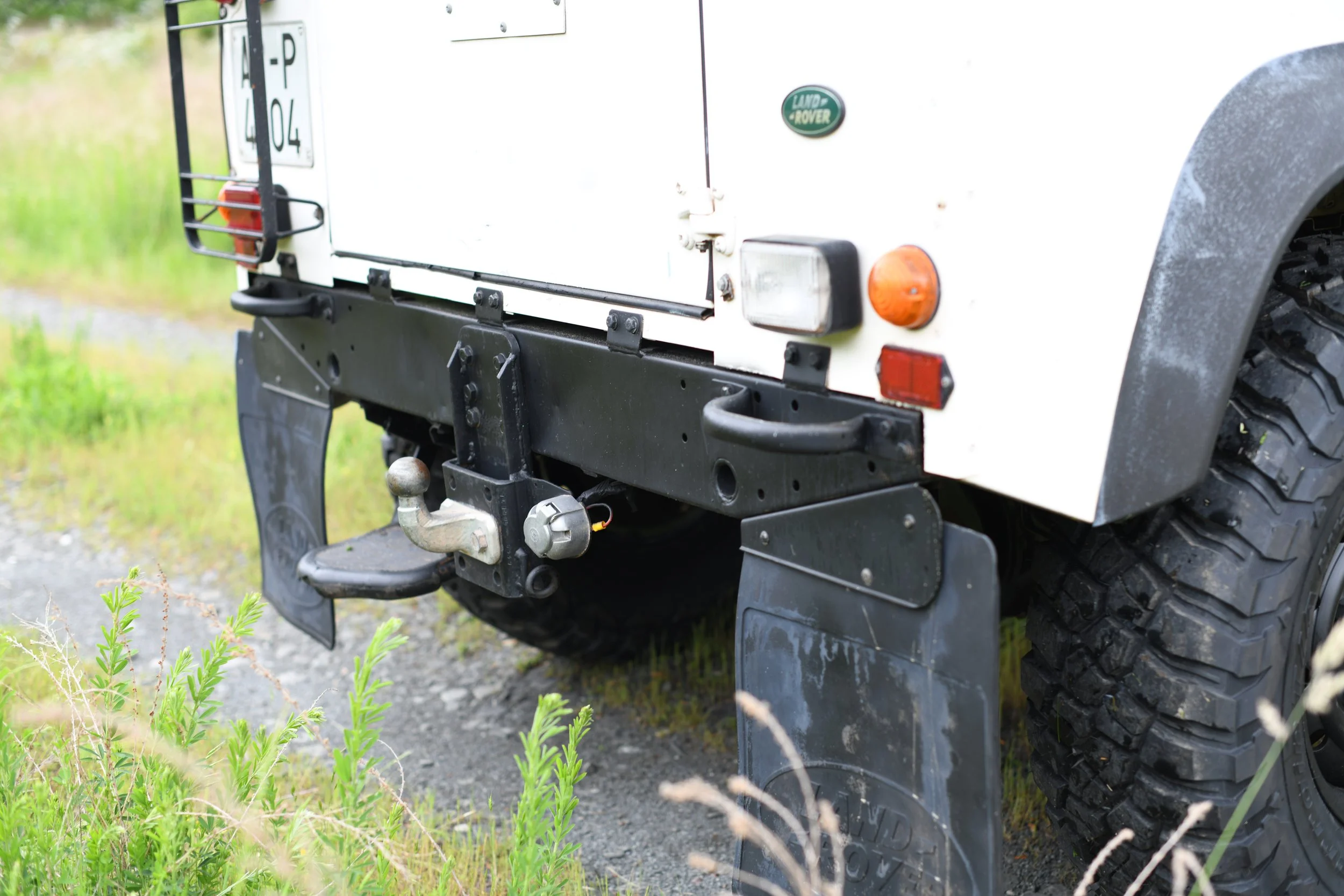 Land Rover 1996 Rear 1996 Land Rover Defender 90 - Commonwealth Classics