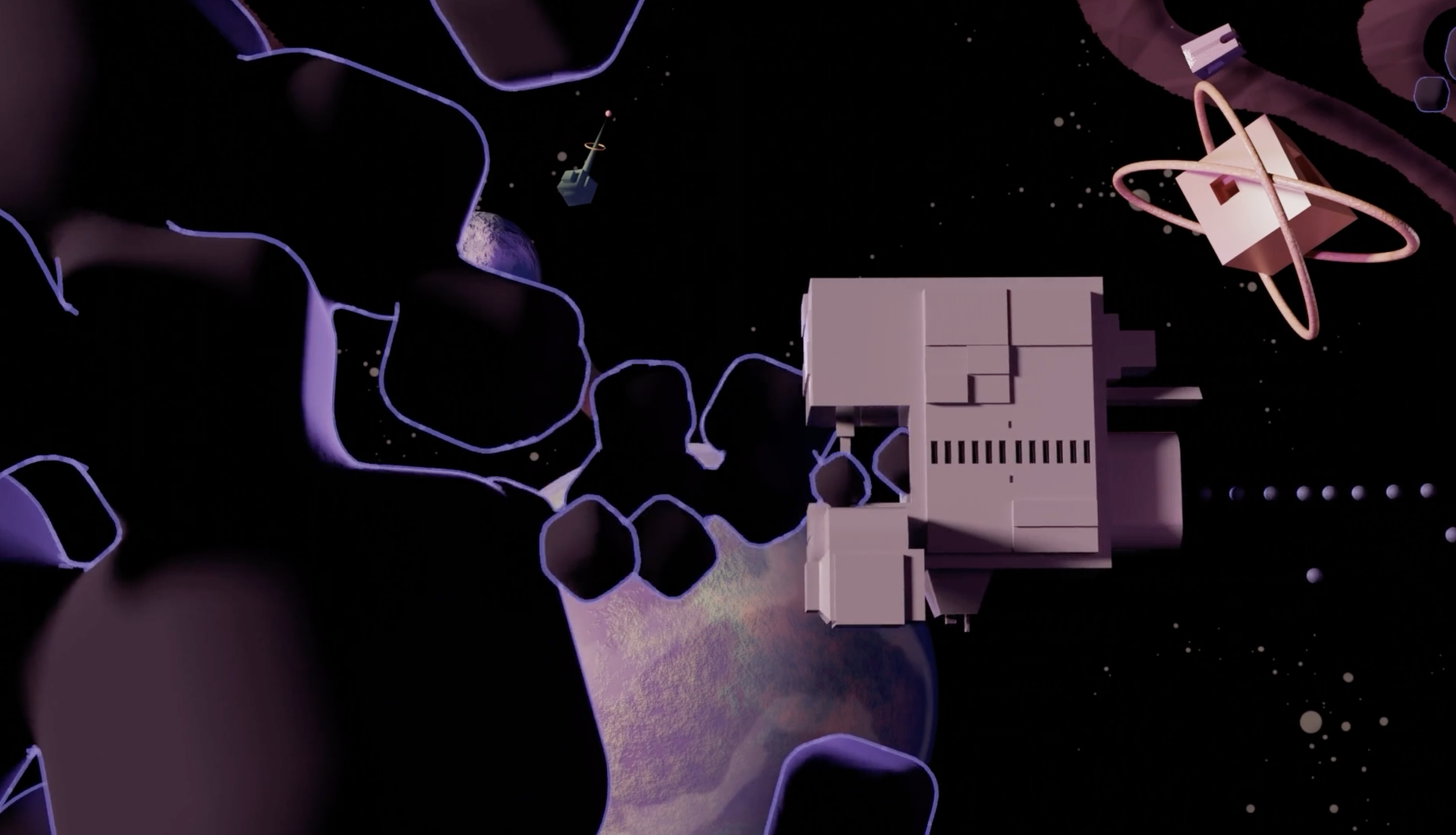 Dark Matter Party by Yei Perez, Max Kline and Steven Yang /// 2026 - SCIENTIFIC ADVISOR: Dr. Charlie Mpetha