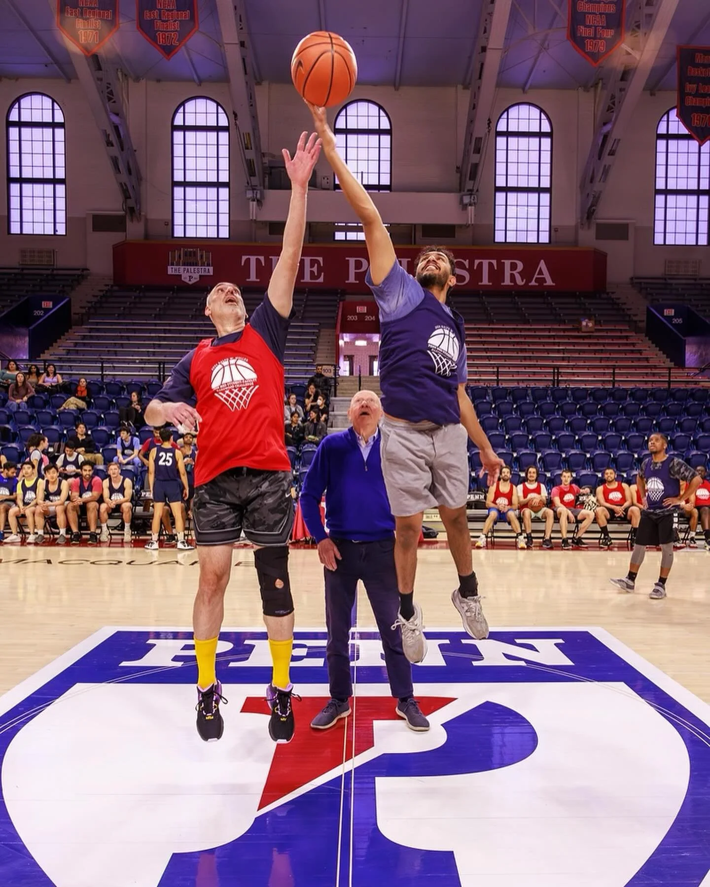 🏀 A few weeks ago we played in the Annual Student vs Faculty Basketball Game! 🏀
Although our student body lives by the mantra "Ball is Life", the faculty scraped by with a close win (most probably aided by some questionable calls by the r