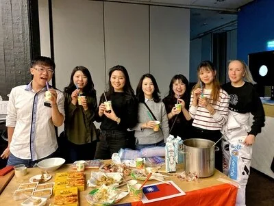 介紹台灣美食給外國學生