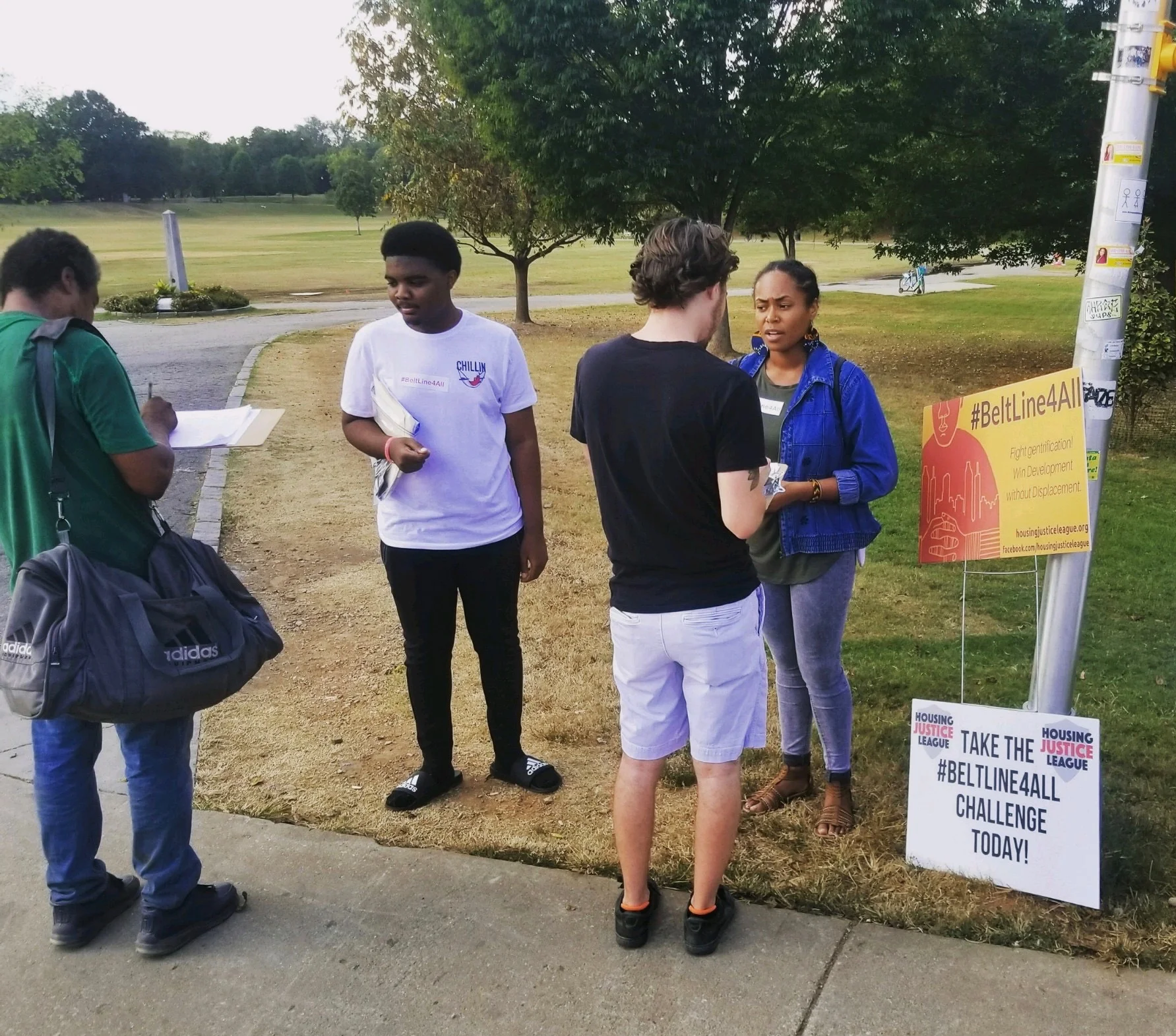 Host a Petition Drive — Housing Justice League