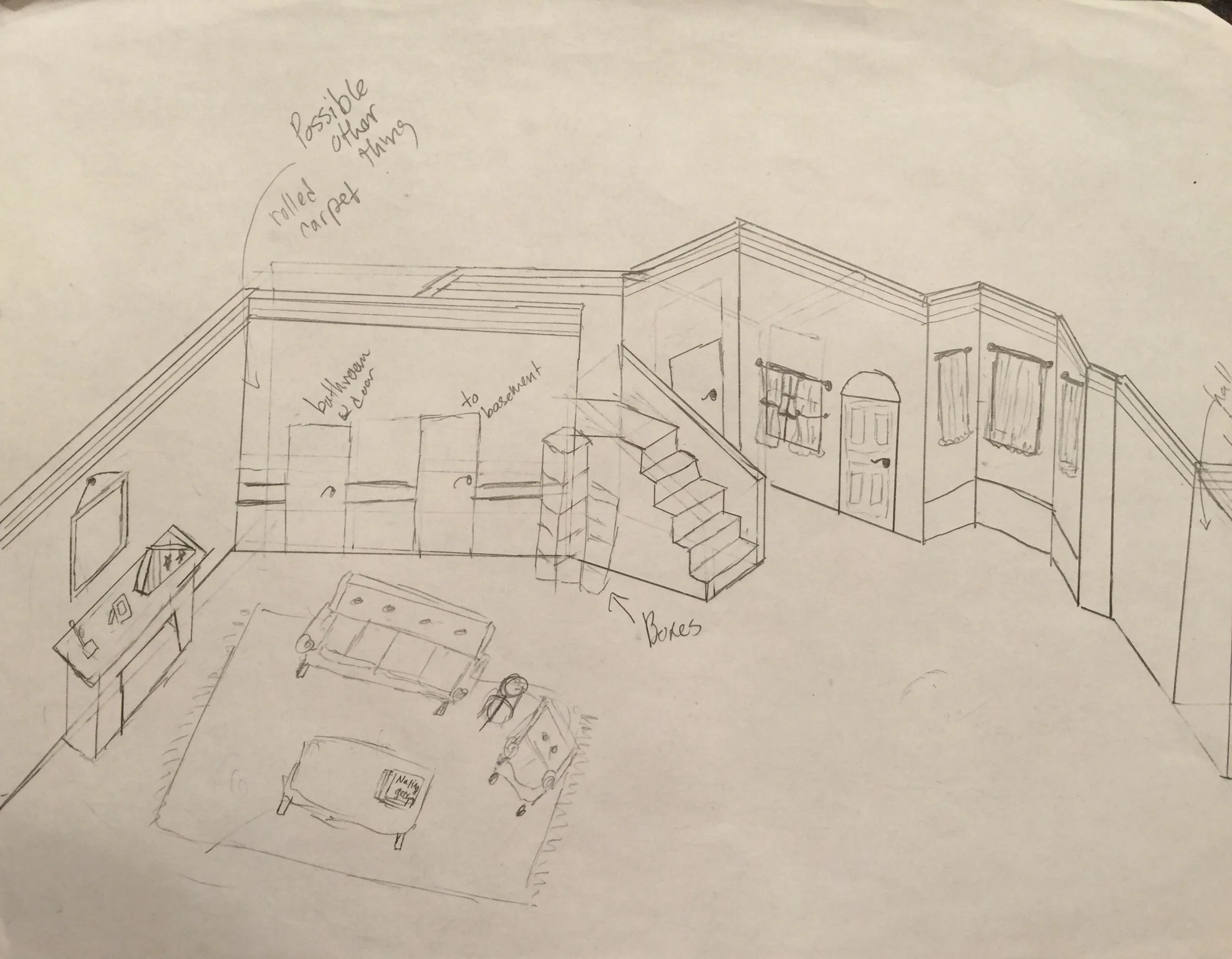 Clybourne Park - Rough Possible Concept Sketch