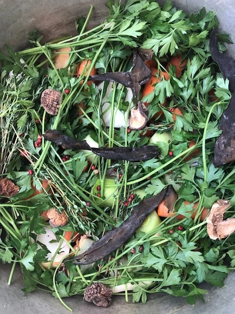 The risotto lives and dies by the stock! How beautiful and alive to all these colours look?