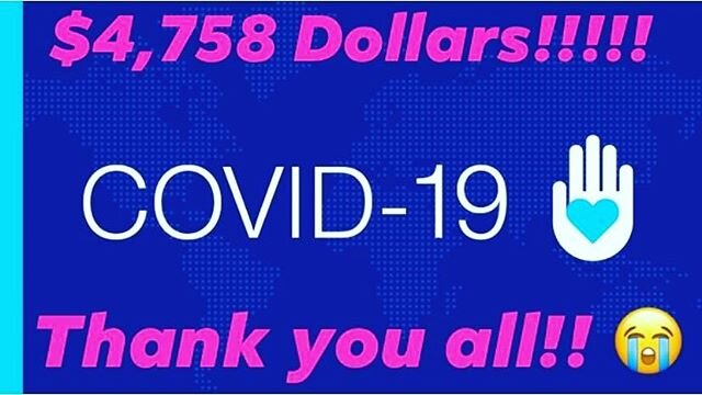 Thank you ALL for donating to Live Love Nashville in the middle of a worldwide pandemic. 
Not only did you donate, you SURPASSED the goal THREE SEPARATE TIMES!!! 😭😱😭
Here is where your donations went: ✅ Donated $1,000 to provide food and meals to 