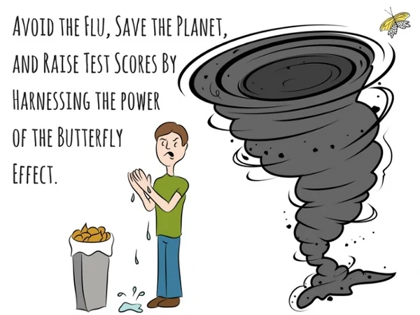 Avoid the Flu, Save the Planet, and Raise Test Scores by Harnessing the Power of the Butterfly Effect