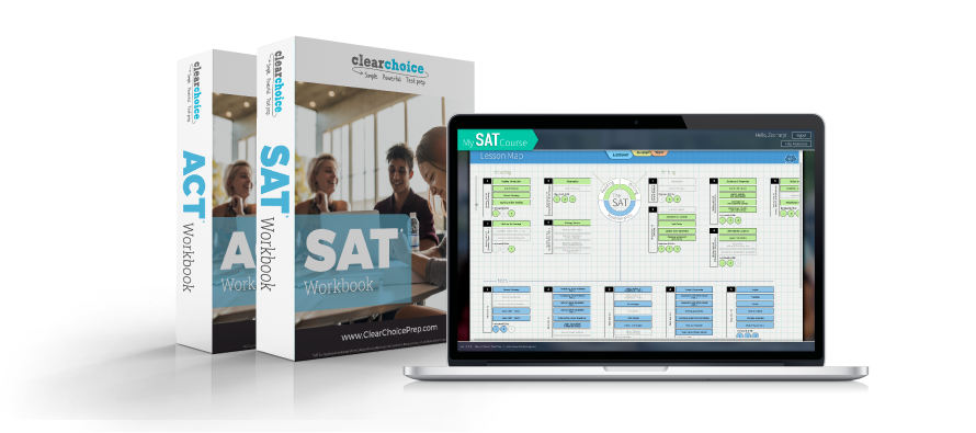 SAT Workbook, ACT Workbook, and Software