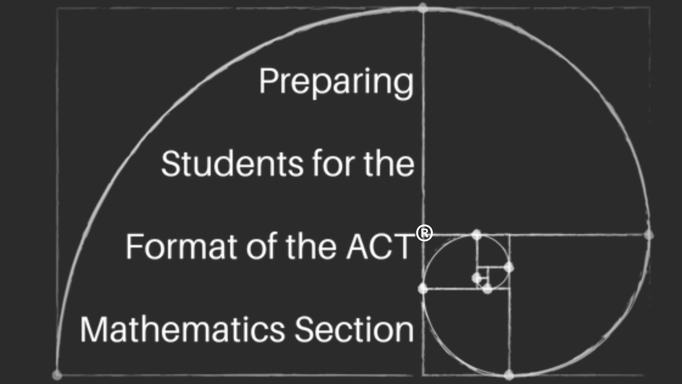 Preparing Students for the Format of the ACT® Mathematics Test