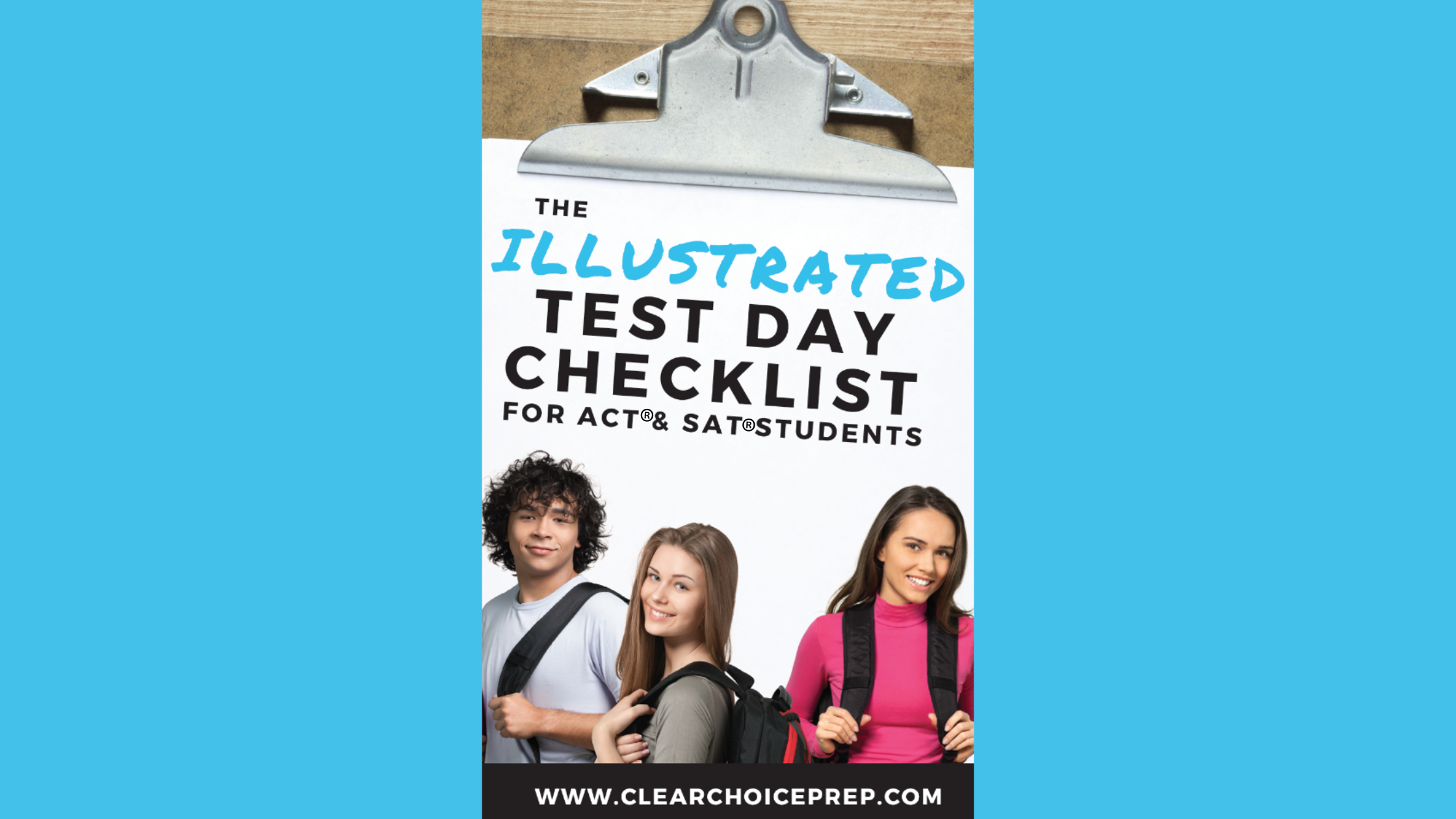 Free Ebook: Illustrated Test Day Checklist for ACT® &amp; SAT® Students