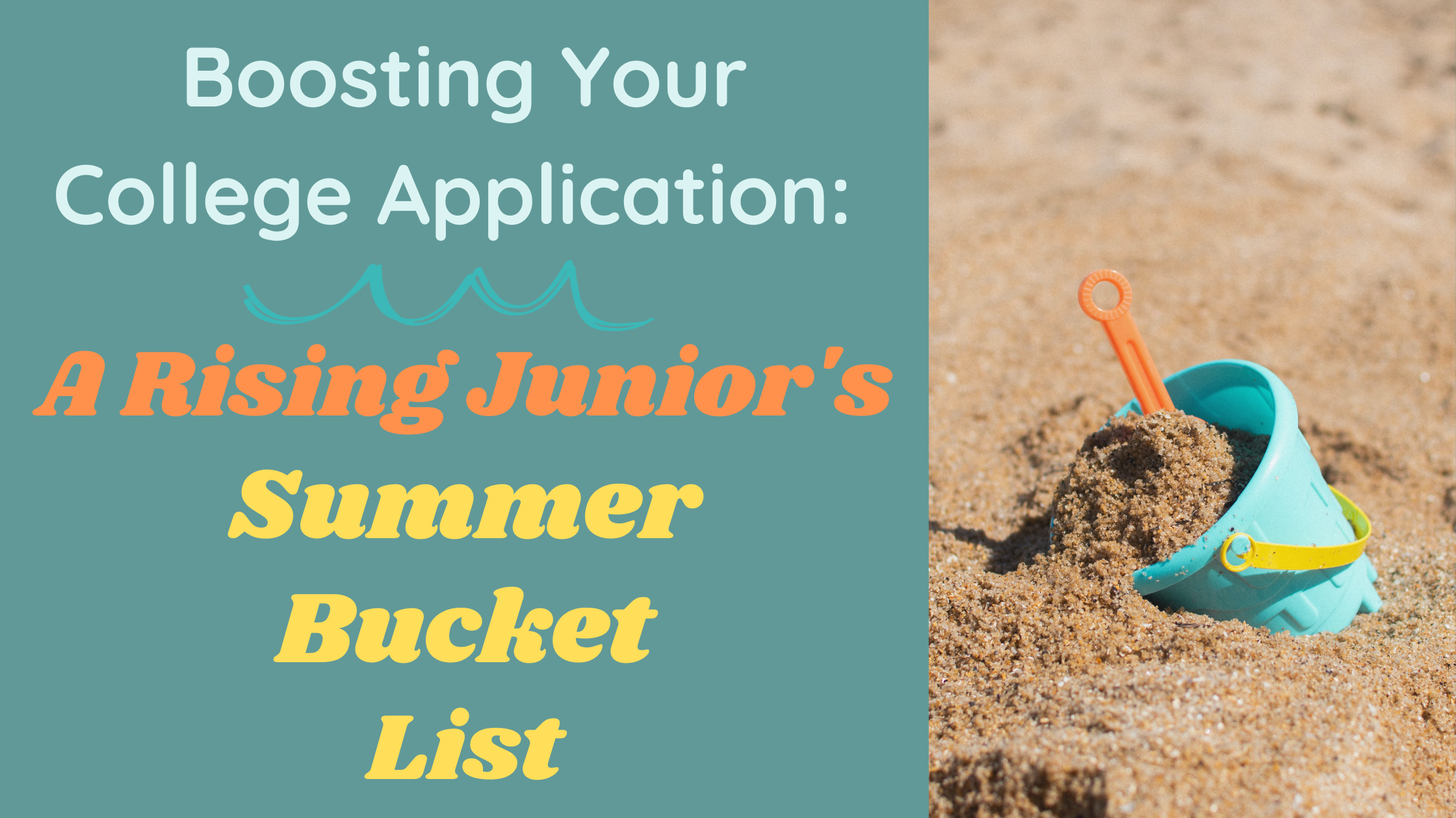 Boosting Your College Application: A Rising Junior's Summer Bucket List