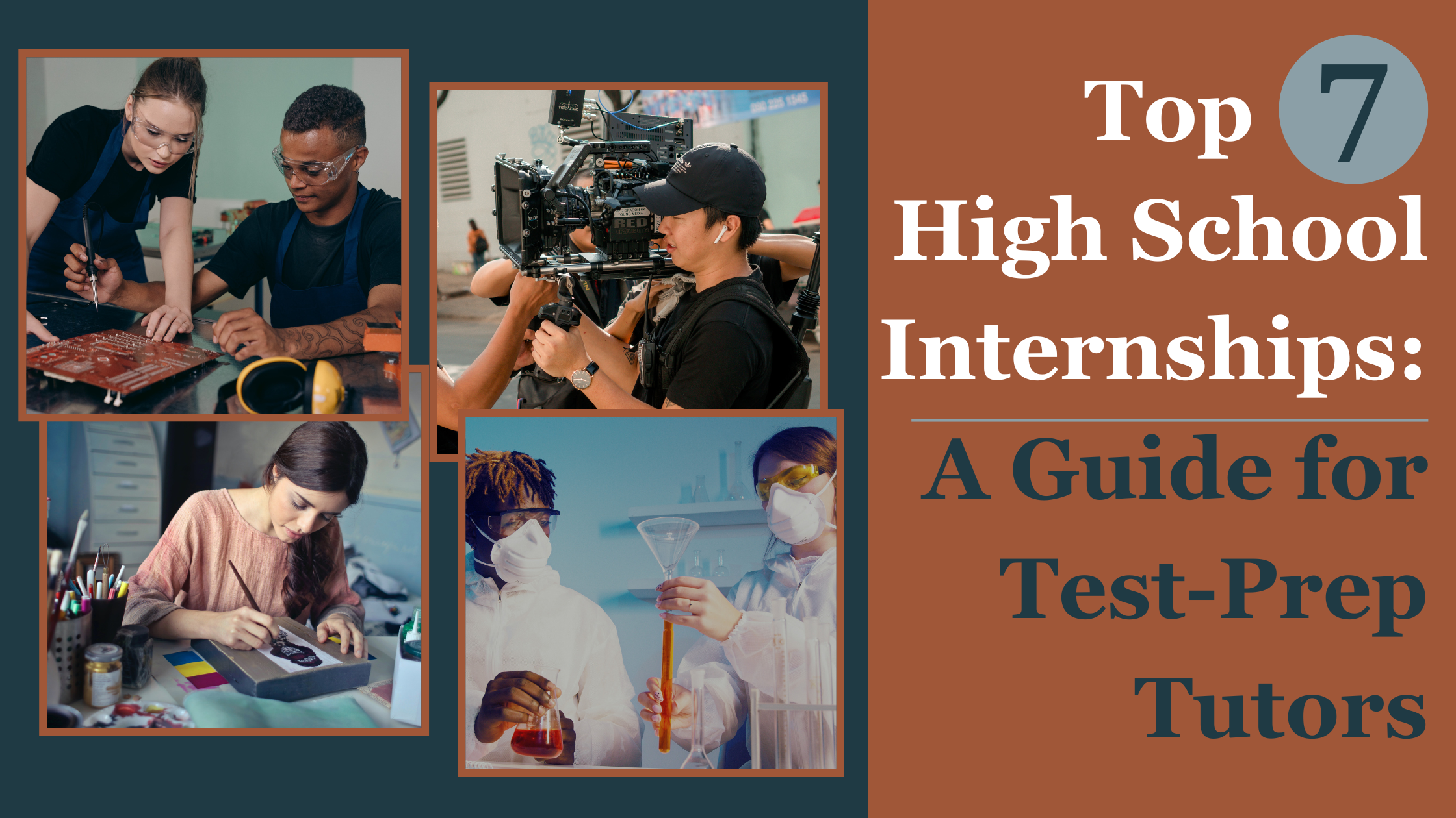 Top 7 High School Internships: A Guide for Test-Prep Tutors