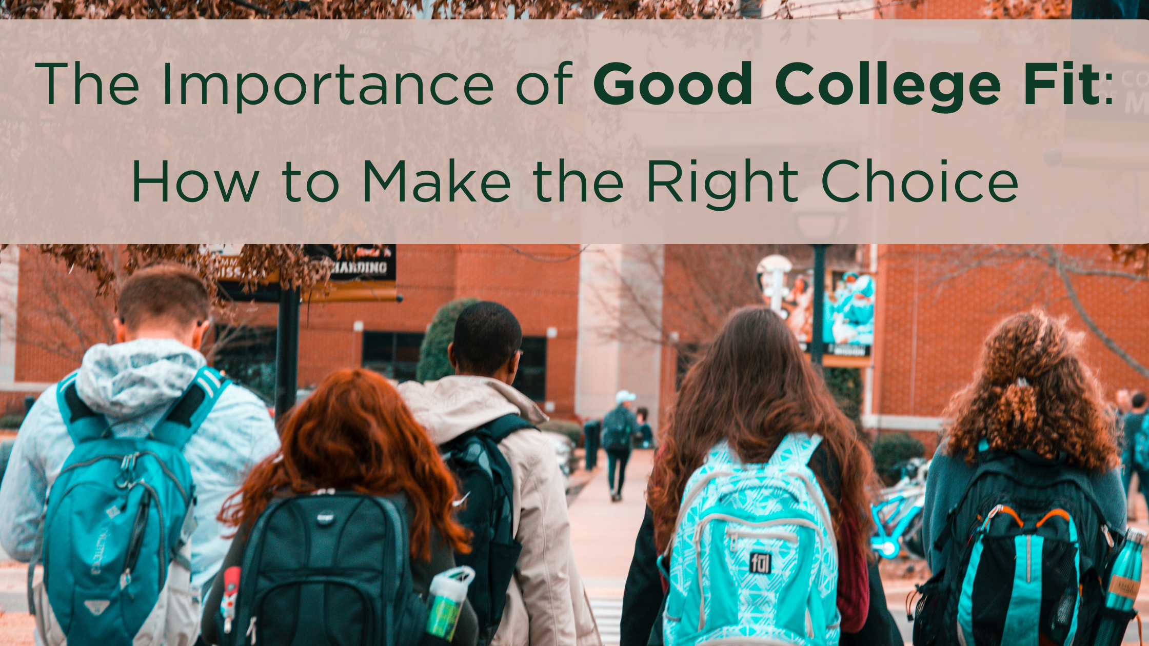 The Importance of Good College Fit: How to Make the Right Choice