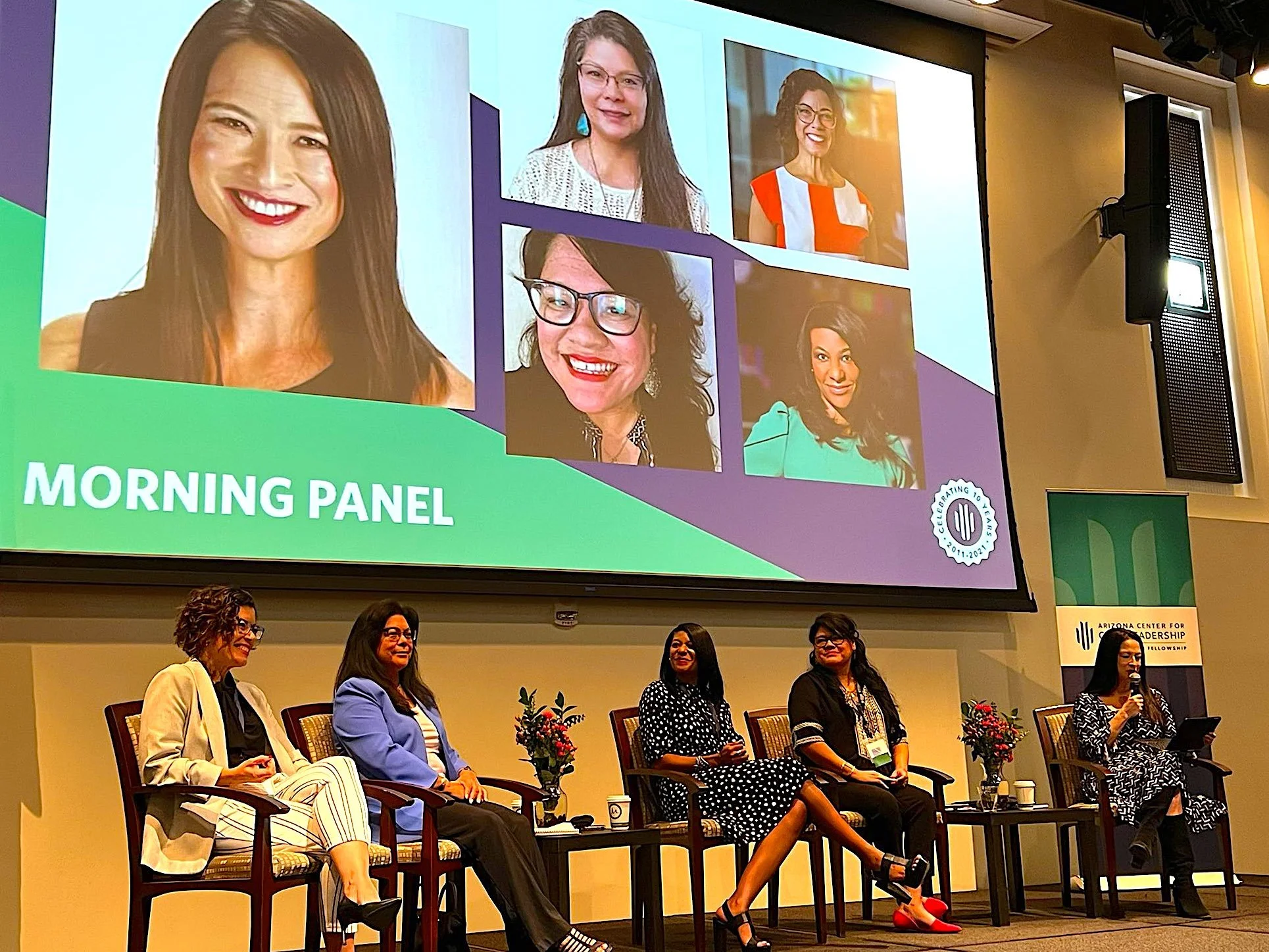 Parrish moderates media panel, messaging during Flinn-Brown Convention