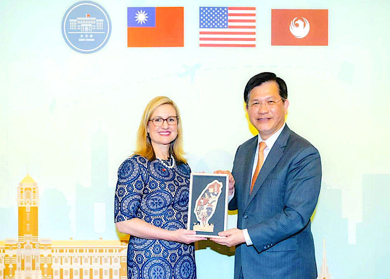 Taiwan foreign minister visits US, Arizona for opening of new trade office