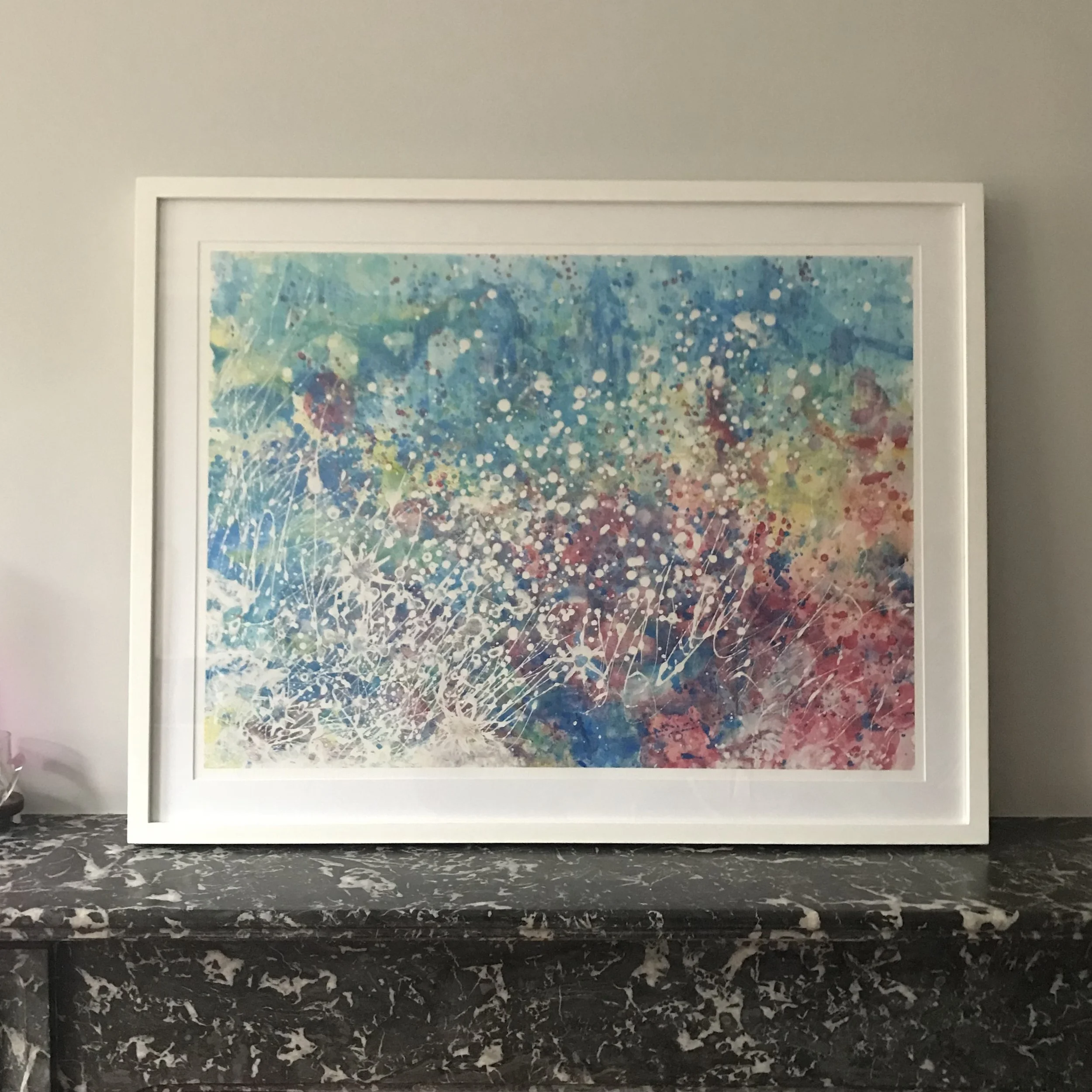 Explosions of Colour Mantlepiece