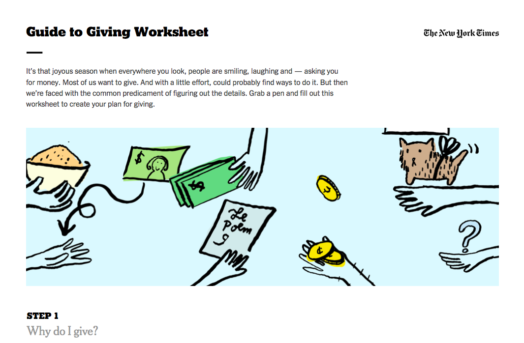  www.nytimes.com/how-to-give 