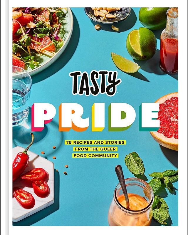 Last Spring our friend, @jesseszewczyk, asked if we wanted to contribute to a cool project. Well that project is finally here! Introducing @buzzfeedtasty Tasty Pride - a compilation of 75 recipes and stories from the queer food community. It&rsquo;s 
