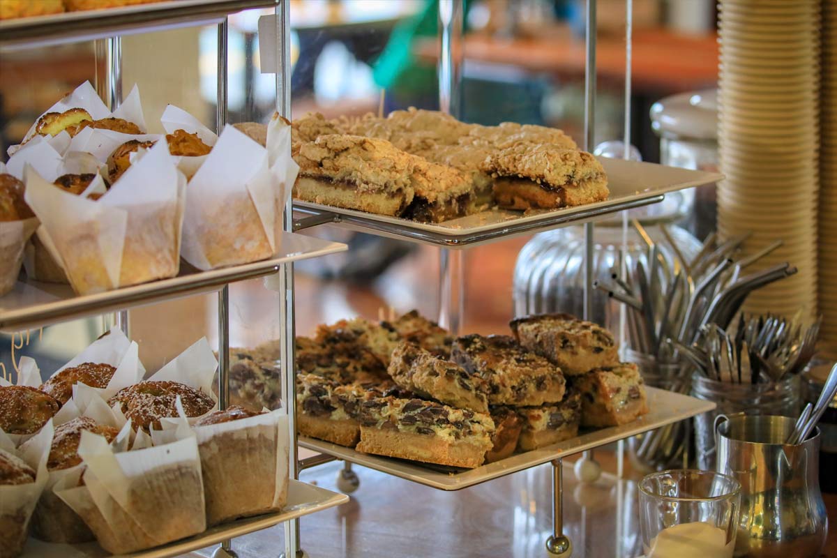 Delicious goodies baked daily