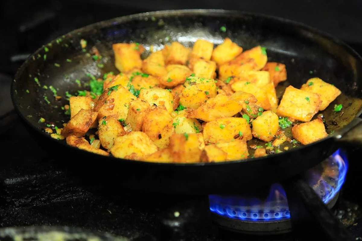 Spanish style potatoes - ‘Papas Bravias’