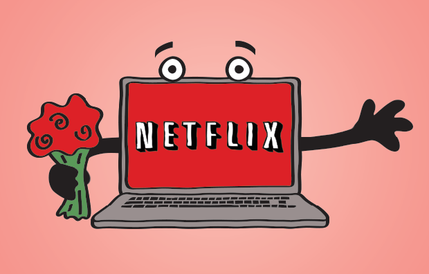 netflix-holding-roses-and-waving.gif