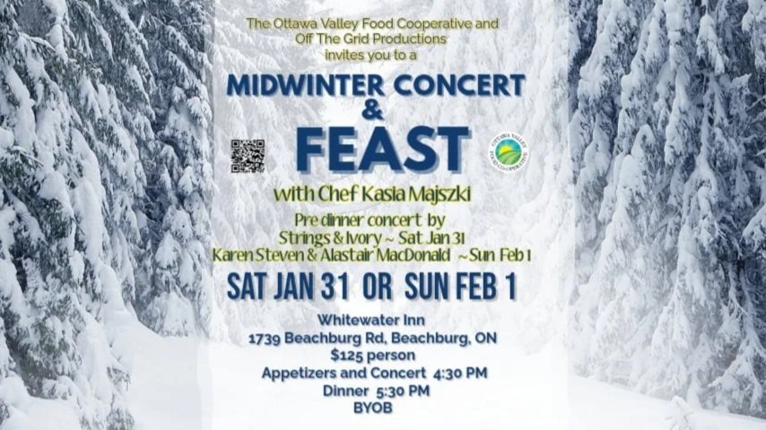FEB 1 MIDWINTER CONCERT &amp; FEAST 