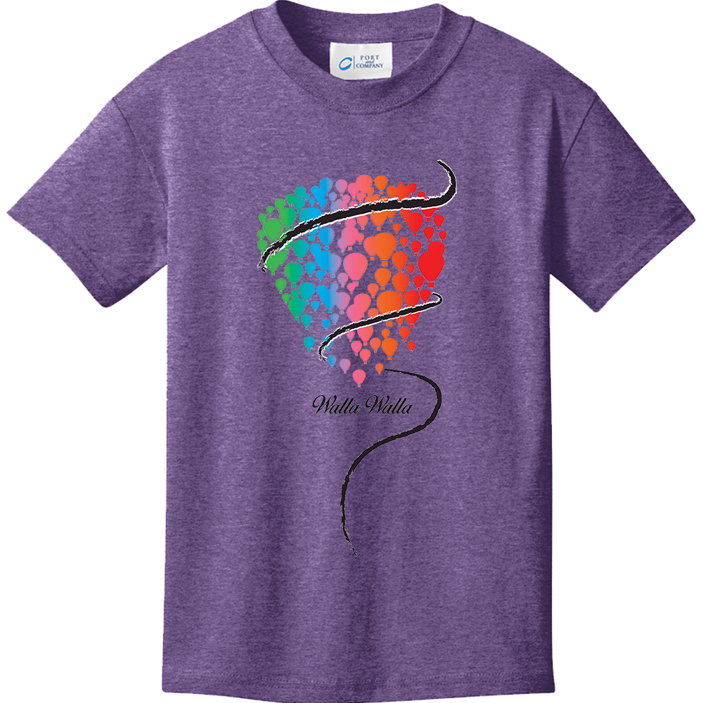 Balloon Flock Shirt Heather Purple.png