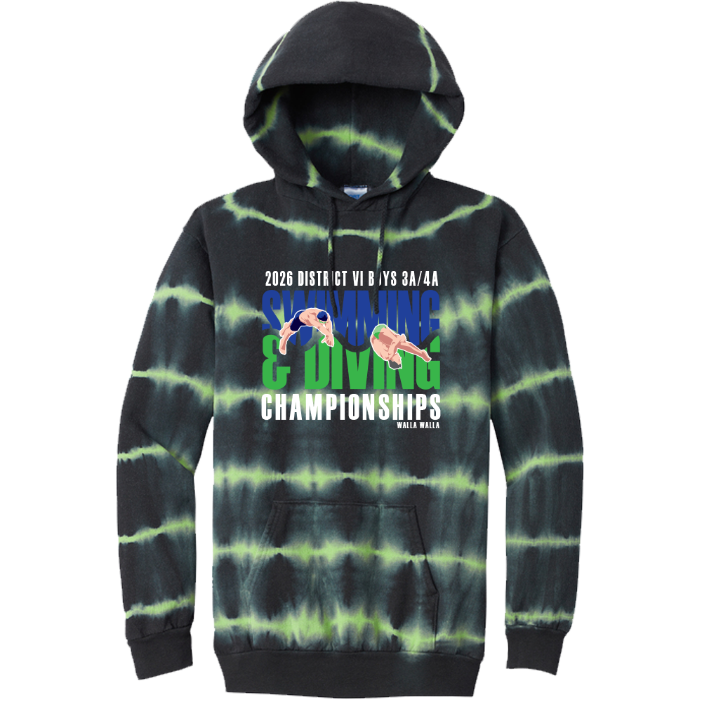 BOYS 2026 DISTRICT TIE DYE HOODIE
