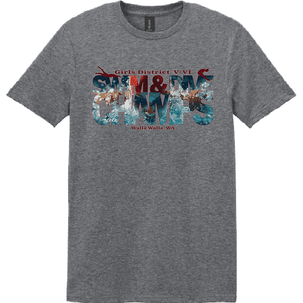Girls dive champ 2026 Tee Graphite.png
