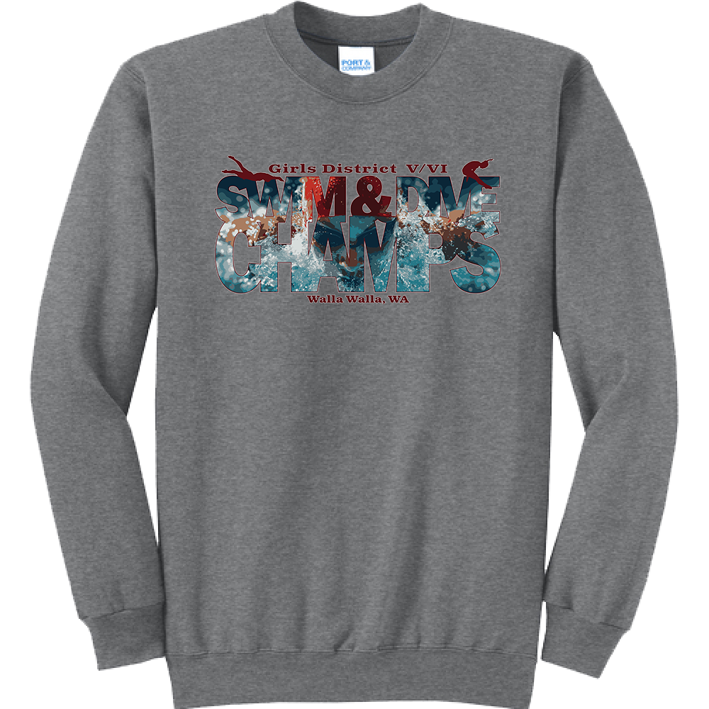 Girls Swim/Dive Champs Crewneck 2026