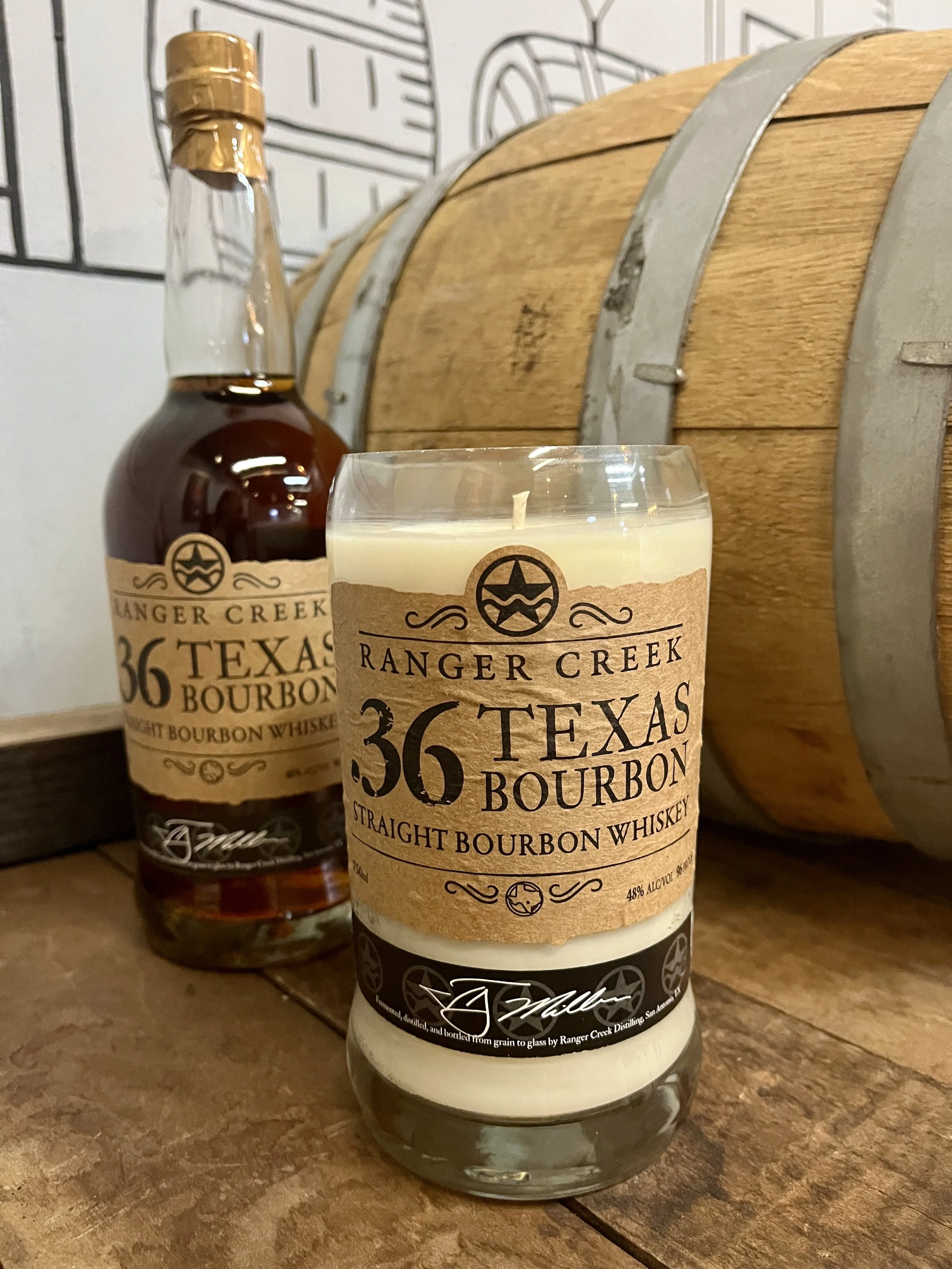 Whiskey Bottle Candle Class 