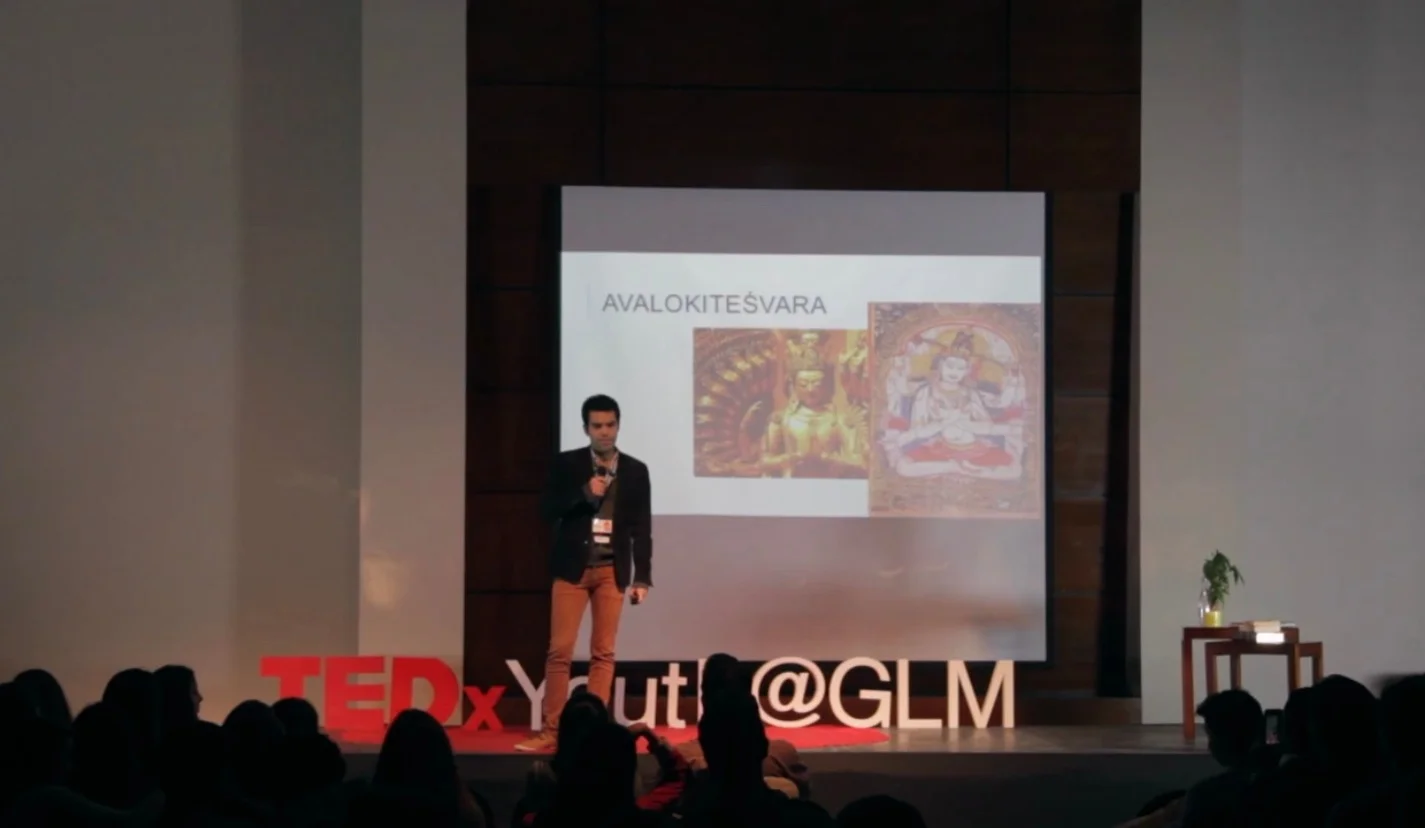 Camilo and his TEDx Talk on narratives and the self