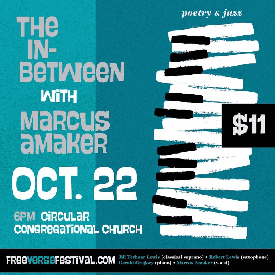 In-Between with Marcus Amaker at Free Verse Festival