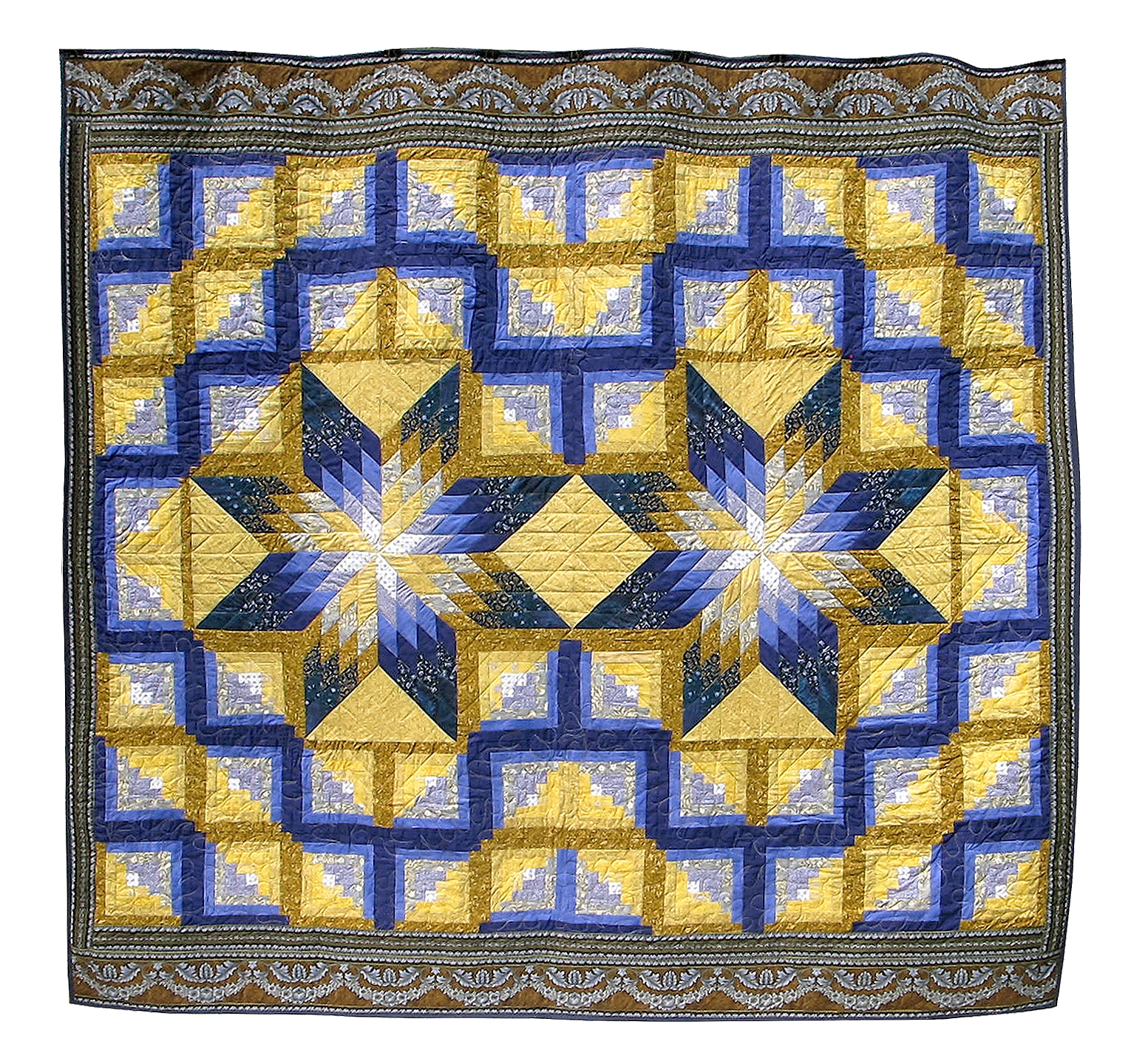Handmade quilt by Lydia Paulsen 82"x87"