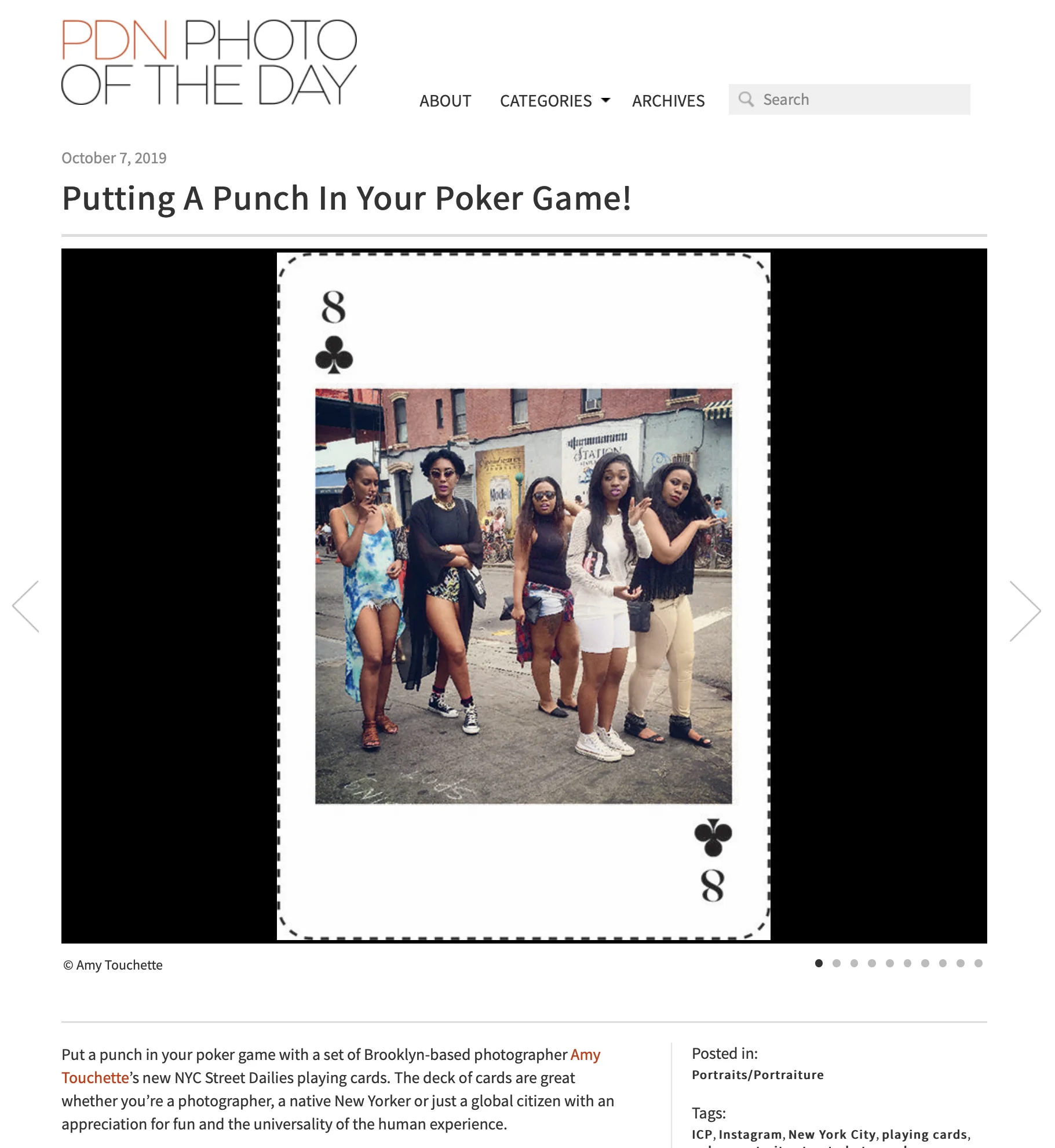 Press Publications Amy Touchette