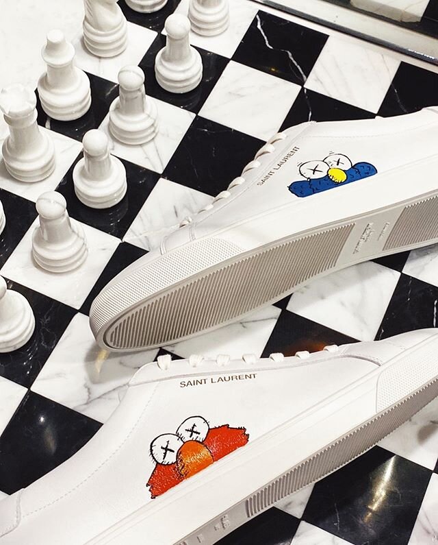 Always fresh. #kcadesign #saintlaurent #gq #mensstyle #shoegame #kaws