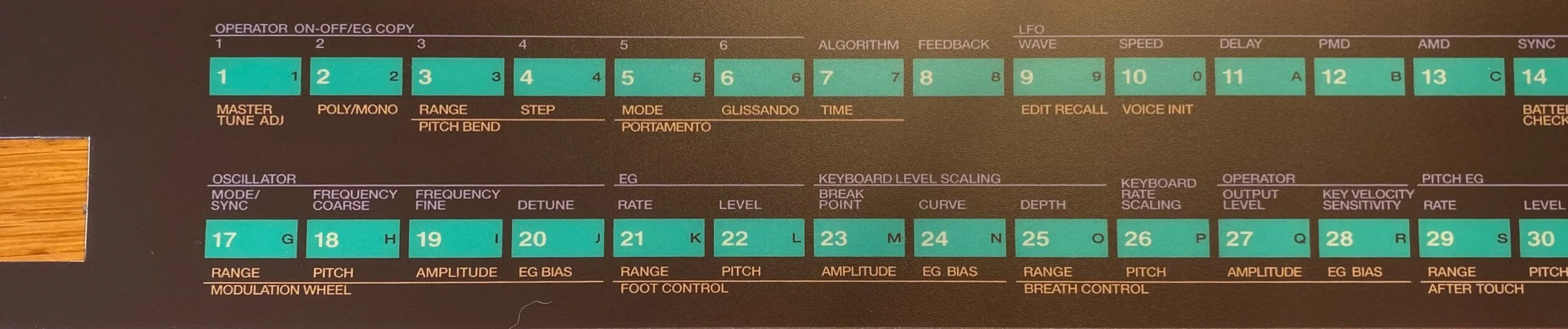 NEW AUTHENTIC MEMBRANES - KX88 - K3 - DX7 - MATRIX 6 - JX8P - CZ1000 - Vintage Synth Sales, Mixing, Pro Audio, Analog summing, Restoration - @sweet.discrete